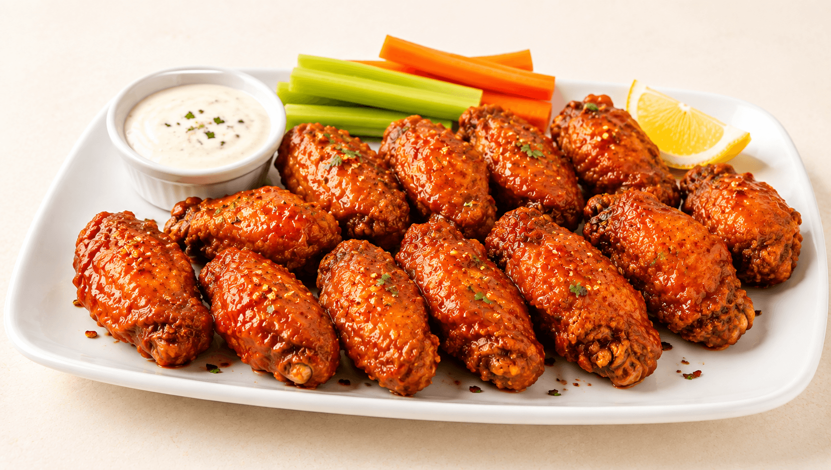 12 pcs Crispy Hot Wings