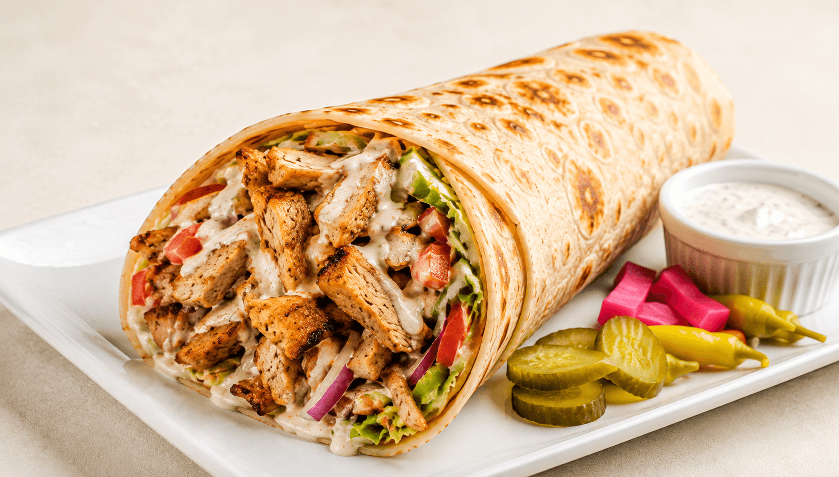 Shawarma Roll